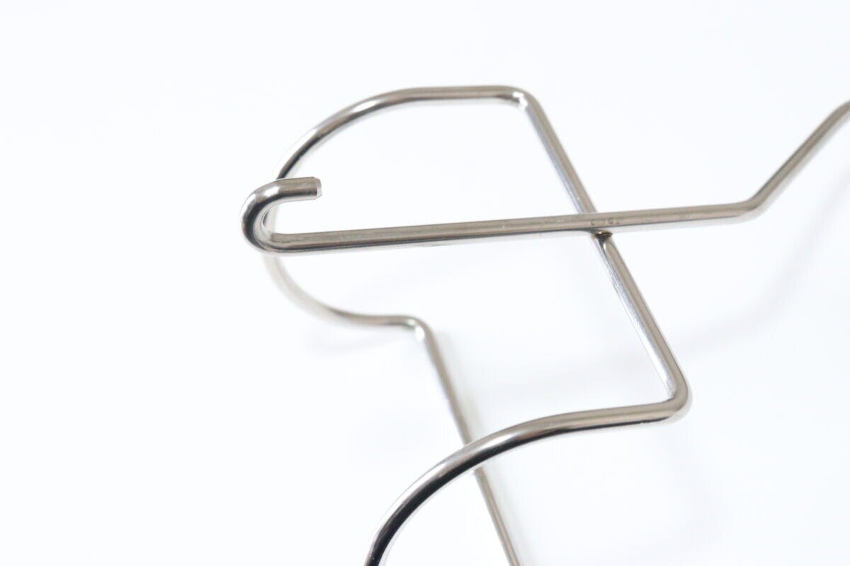 セリア 連携できるバッグホルダー セリアのステンレス製連携できるバッグホルダー