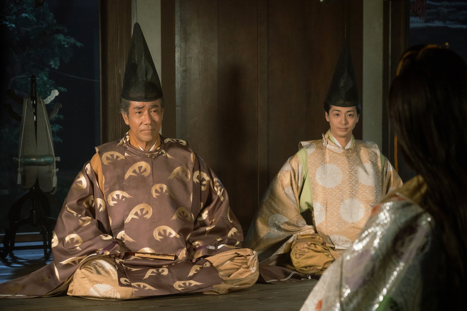 岸谷五朗、高杉真宙「光る君へ」第39話（C）NHK