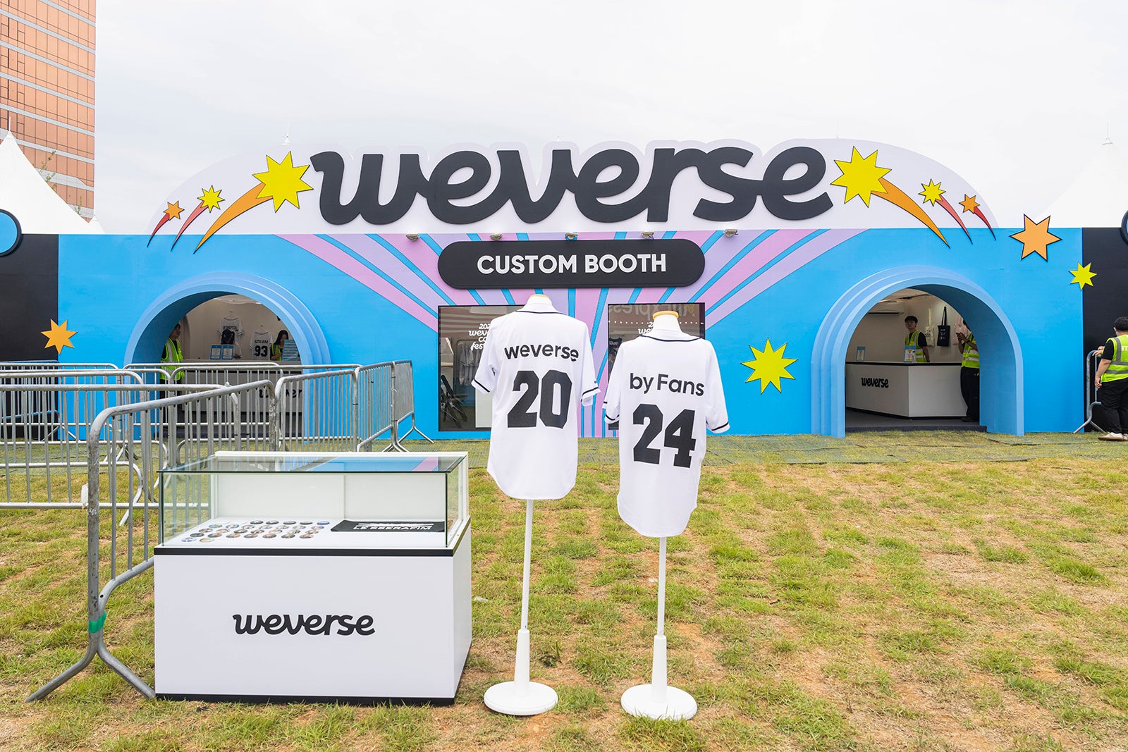Weverseカスタムブース（C）2024 Weverse Con Festival（C）2024 Weverse Con Festival