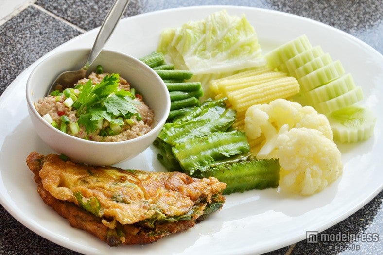 野菜をたくさん摂れる「Nam Prik Pla Yang」