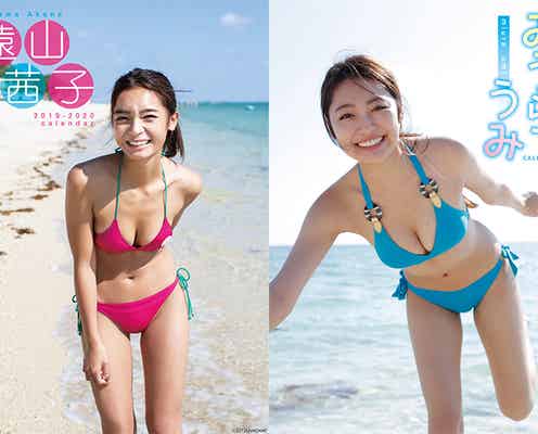 松川菜々花・遠山茜子・みうらうみ・黒木麗奈、次世代スターが水着で美ボディあらわ
