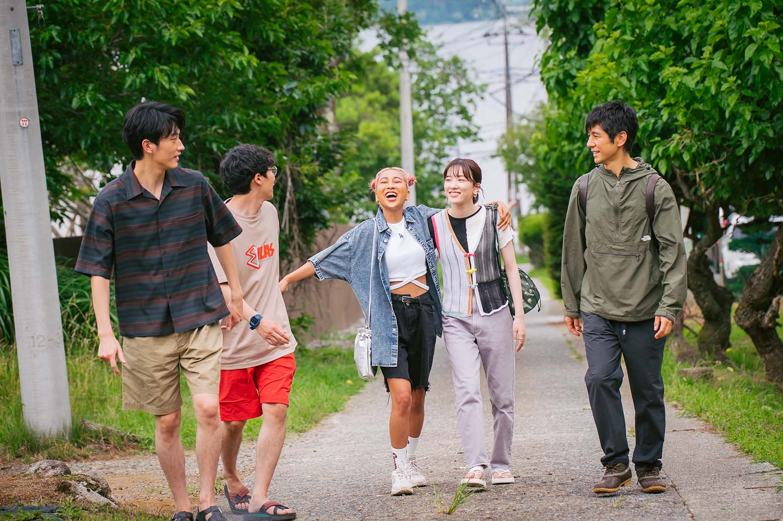 杉野遥亮、前原滉、青山テルマ、永野芽郁、西島秀俊／「ユニコーンに乗って」第7話より（C）TBSスパークル／TBS　撮影：加藤春日