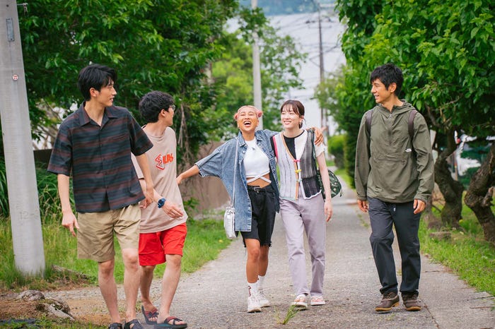 杉野遥亮、前原滉、青山テルマ、永野芽郁、西島秀俊/「ユニコーンに乗って」第7話より(C)TBSスパークル/TBS 撮影:加藤春日
