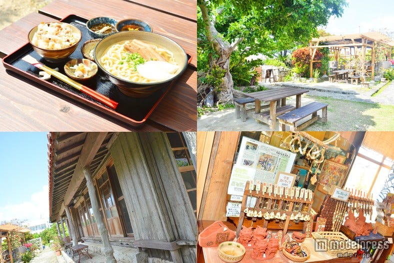 時間の流れを忘れる、沖縄古民家料理店