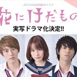 モデルプレス - 中村ゆりか・杉野遥亮ら出演「花にけだもの」実写ドラマ化&キャスト発表