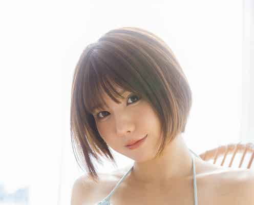 えなこ、淡色ランジェリーで豊満バスト披露「週刊FLASH」表紙登場