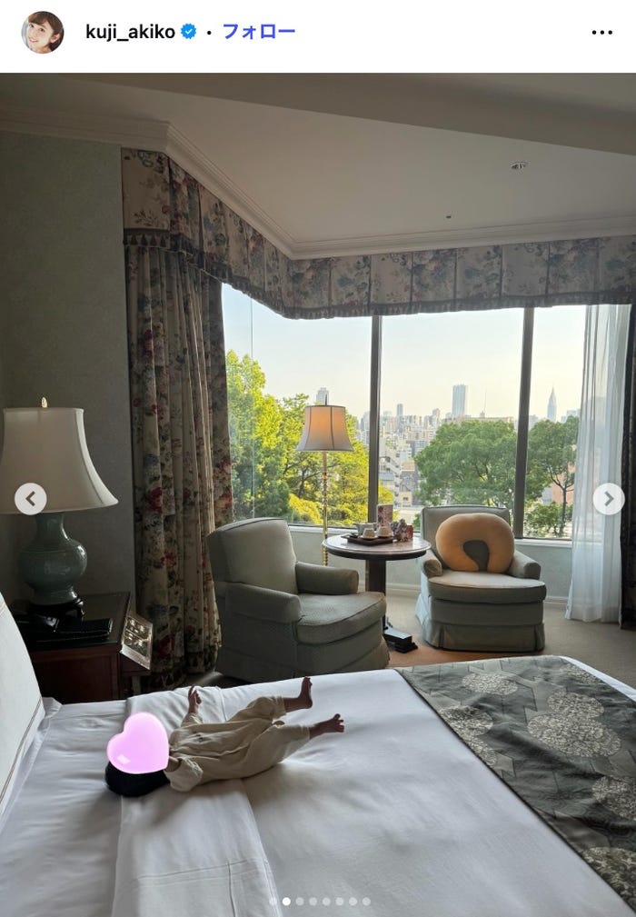 久慈暁子Instagramより