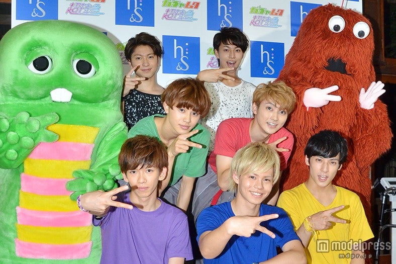 超特急メンバーとガチャピン・ムック