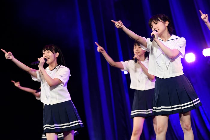 STU48⻄⽇本豪⾬⽀援活動「がんばろう!瀬⼾内」チャリティーコンサートツアー最終公演(C)STU