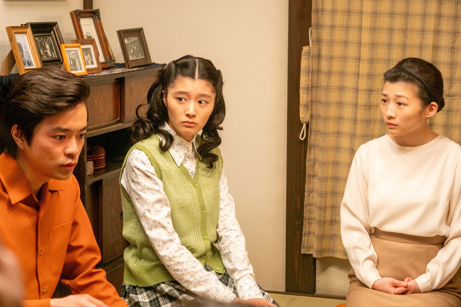 今井悠貴、川床明日香、伊藤沙莉「虎に翼」第123話（C）NHK