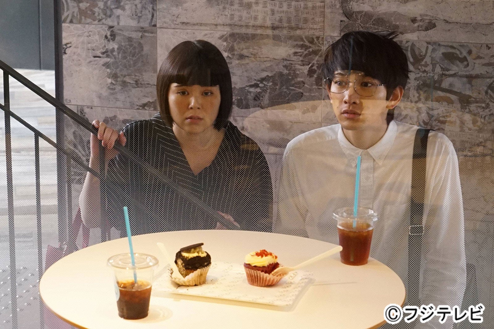 ブルゾンちえみ、町田啓太／『人は見た目が100パーセント』第7話より（画像提供：フジテレビ）