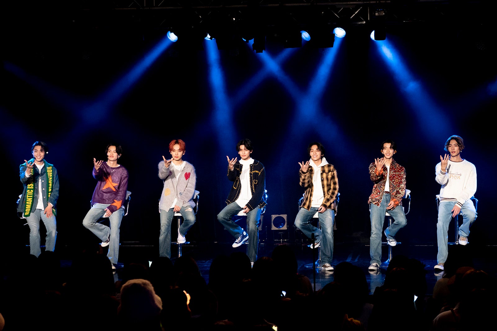 八村倫太郎、綱啓永、宮世琉弥、高橋文哉、山下幸輝、森愁斗、NOA 「君の花になる」第3話より（C）TBS