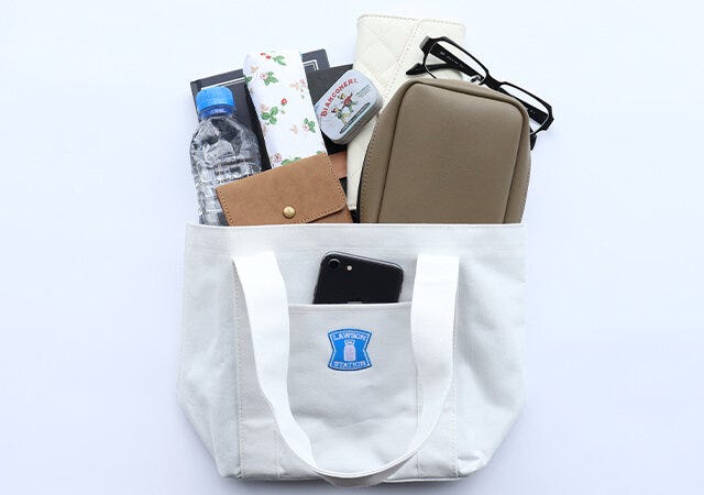 宝島社　ムック本　付録　ローソン　トートバッグ　サイズ