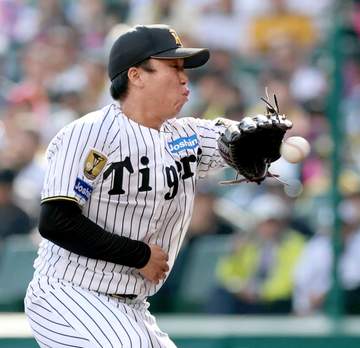 阪神・村上 またまた初回失点もエースの意地 粘投7回1失点「野手のおかげ」 3戦連続も勝ち星なし