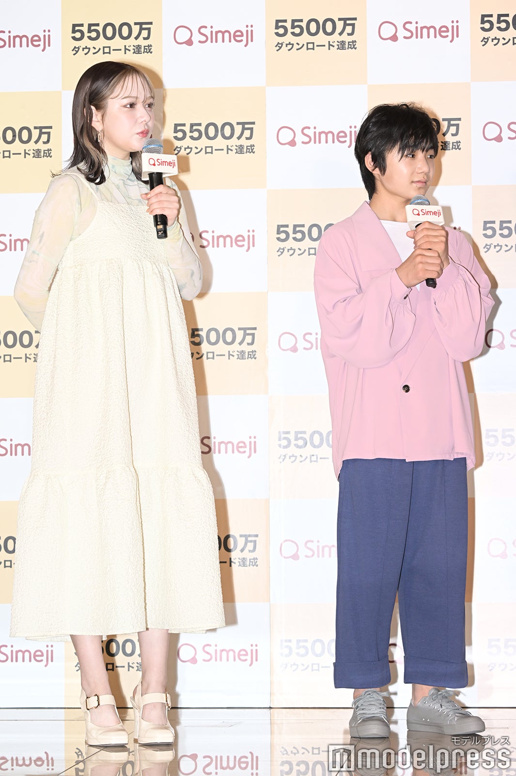 村重杏奈、寺田心（C）モデルプレス