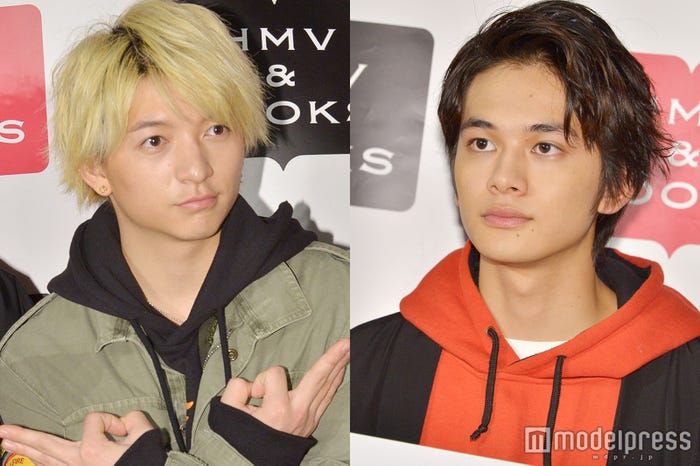 (左から)DISH//を脱退した小林龍二、北村匠海 (C)モデルプレス