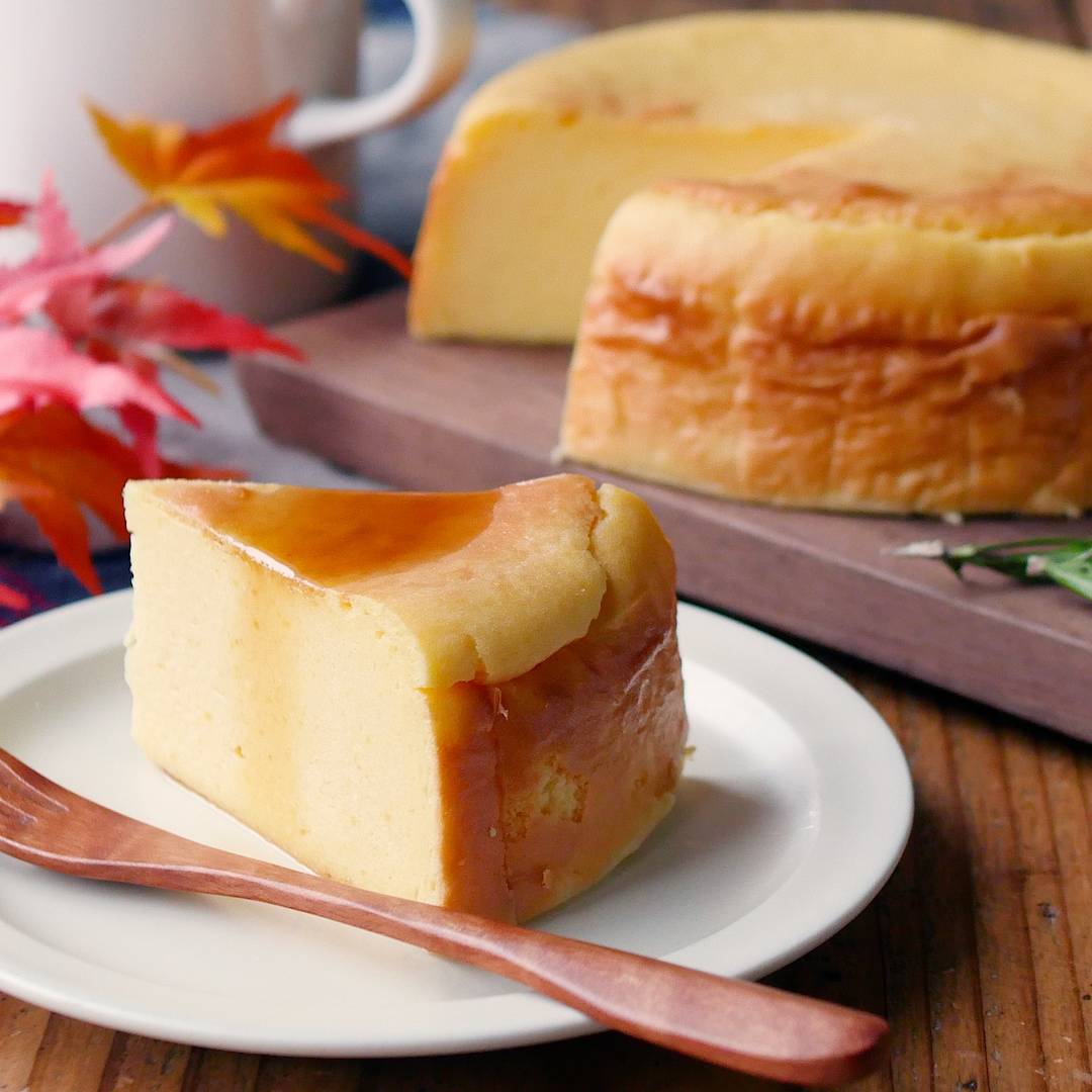 ミキサーなしで!濃厚さつまいもチーズケーキ