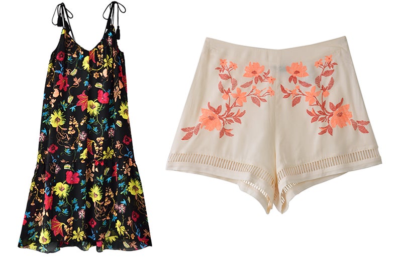 気になる“ボタニカル柄”で華やか夏ファッションを満喫