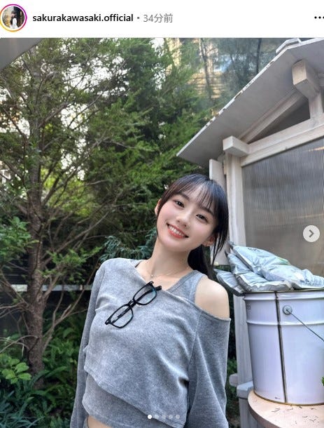 川崎桜Instagramより