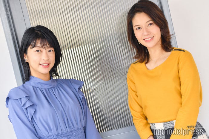 モデルプレスのインタビューに応じた生野陽子アナ、遠藤玲子アナ （C）モデルプレス