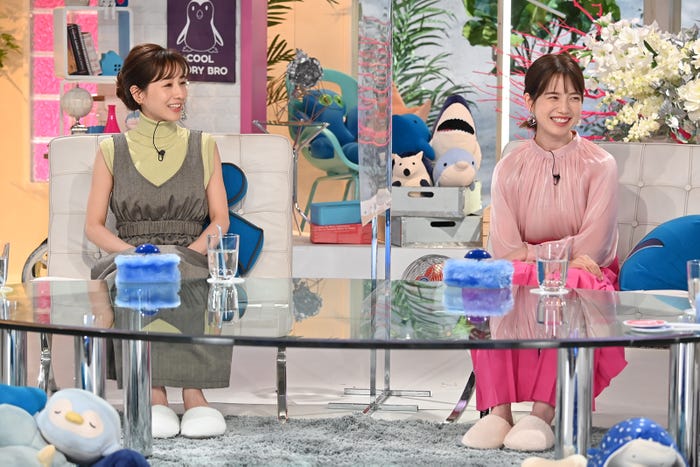 田中みな実、弘中綾香(C)テレビ朝日