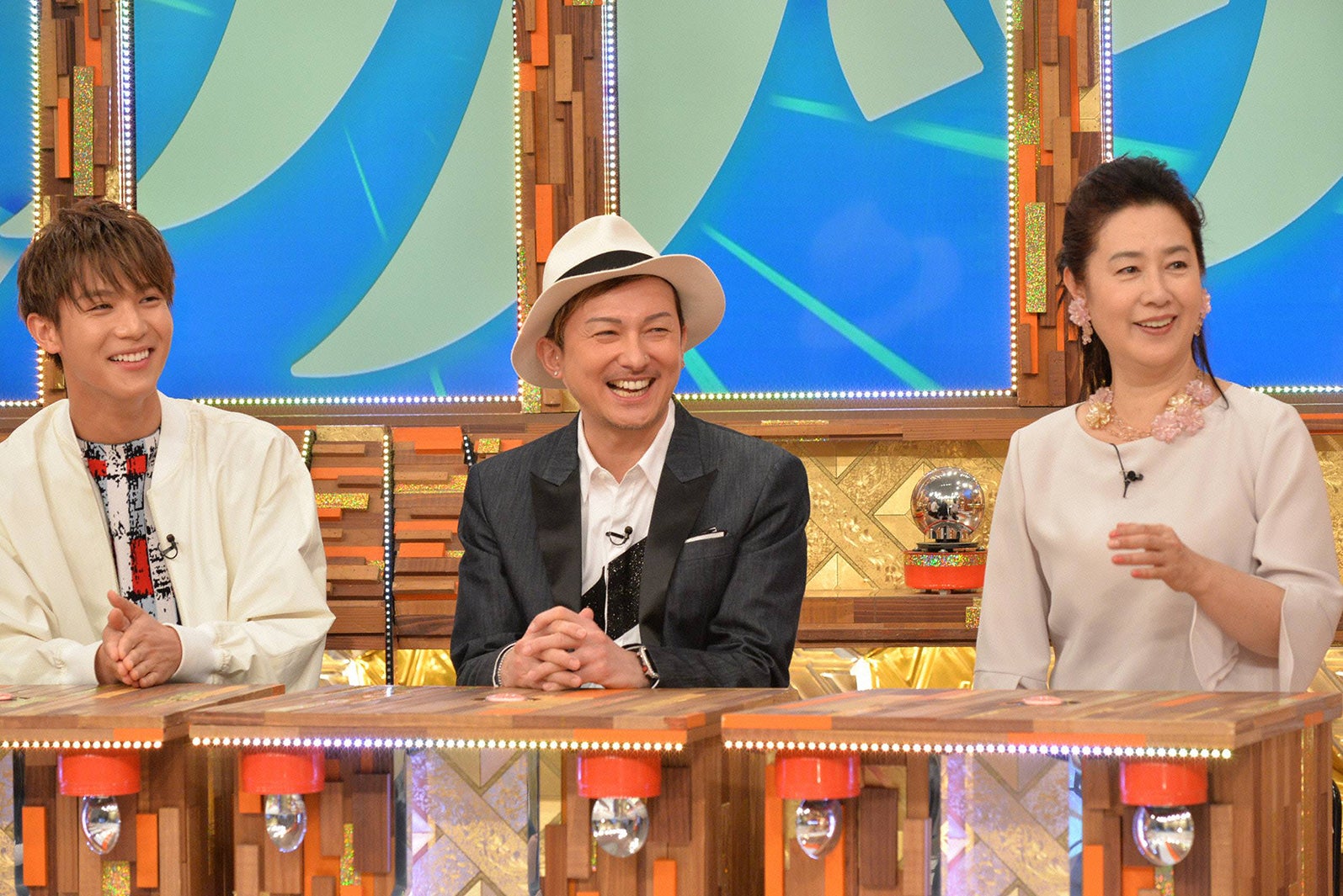 中川大志、ISSA、名取裕子（C）フジテレビ　