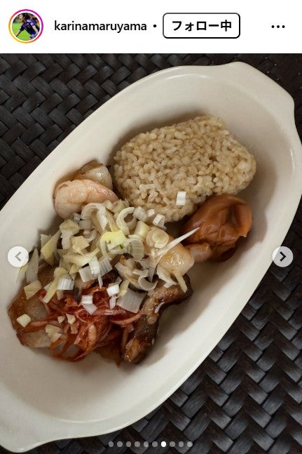 丸山桂里奈Instagramより