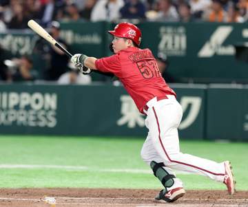 広島・持丸 2戦連続タイムリー！前日プロ初打点＆猛打賞に続き 「自信」プロ6安打目で初長打 守備では“空タッチ”反省