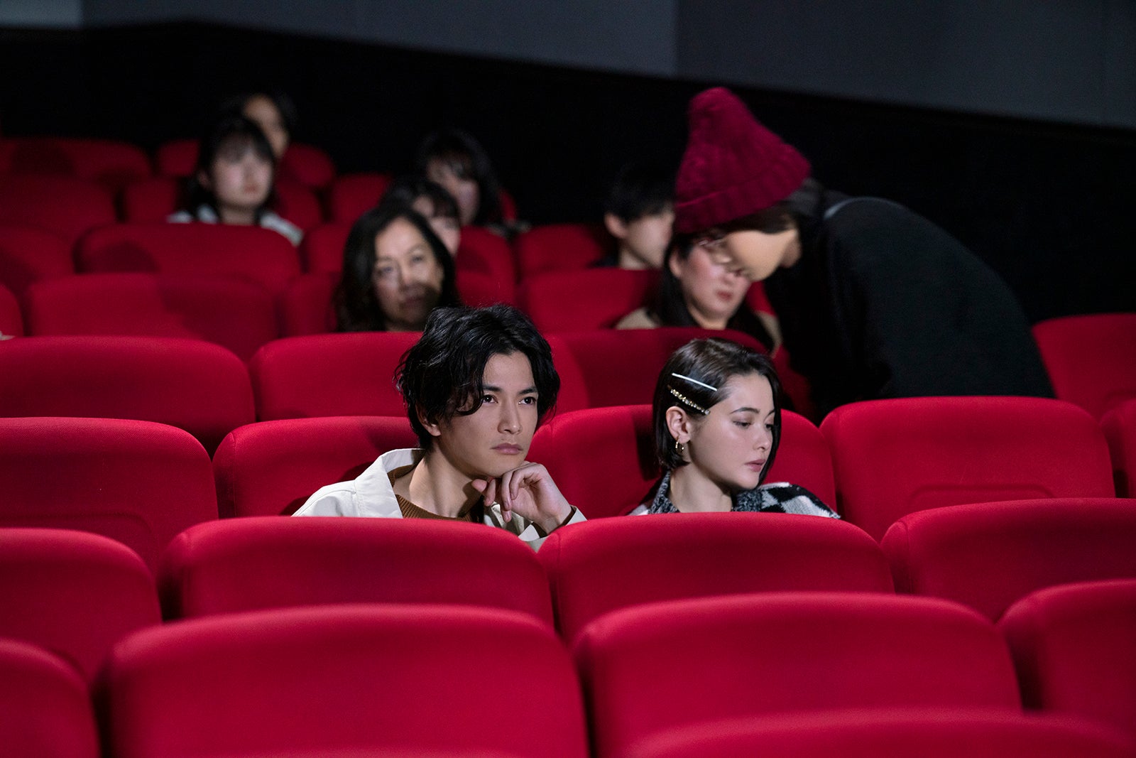 渡邊圭祐、玉城ティナ （C）2023「恋のいばら」製作委員会