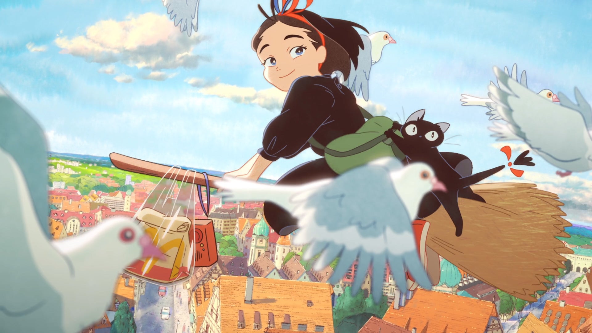 マクドナルド「魔女の宅急便」コラボレーションCM（提供写真）