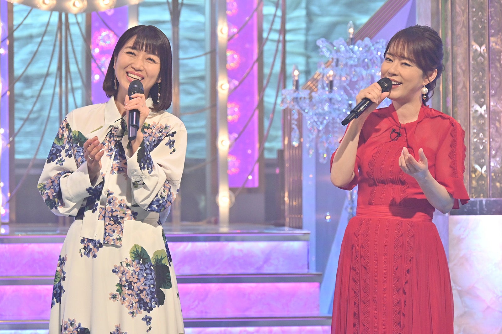 新妻聖子、丘みどり（C）テレビ朝日