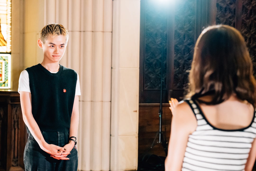 能勢倫、新野尾七奈「オオカミちゃんとオオカミくんには騙されない」第4話（C）AbemaTV, Inc.