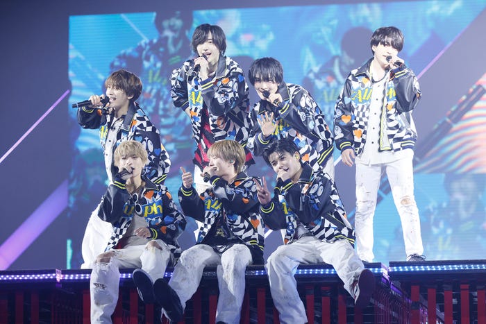 なにわ男子「Naniwa Danshi ASIA TOUR 2024+2025 ‘+Alpha’」台北公演(提供写真)