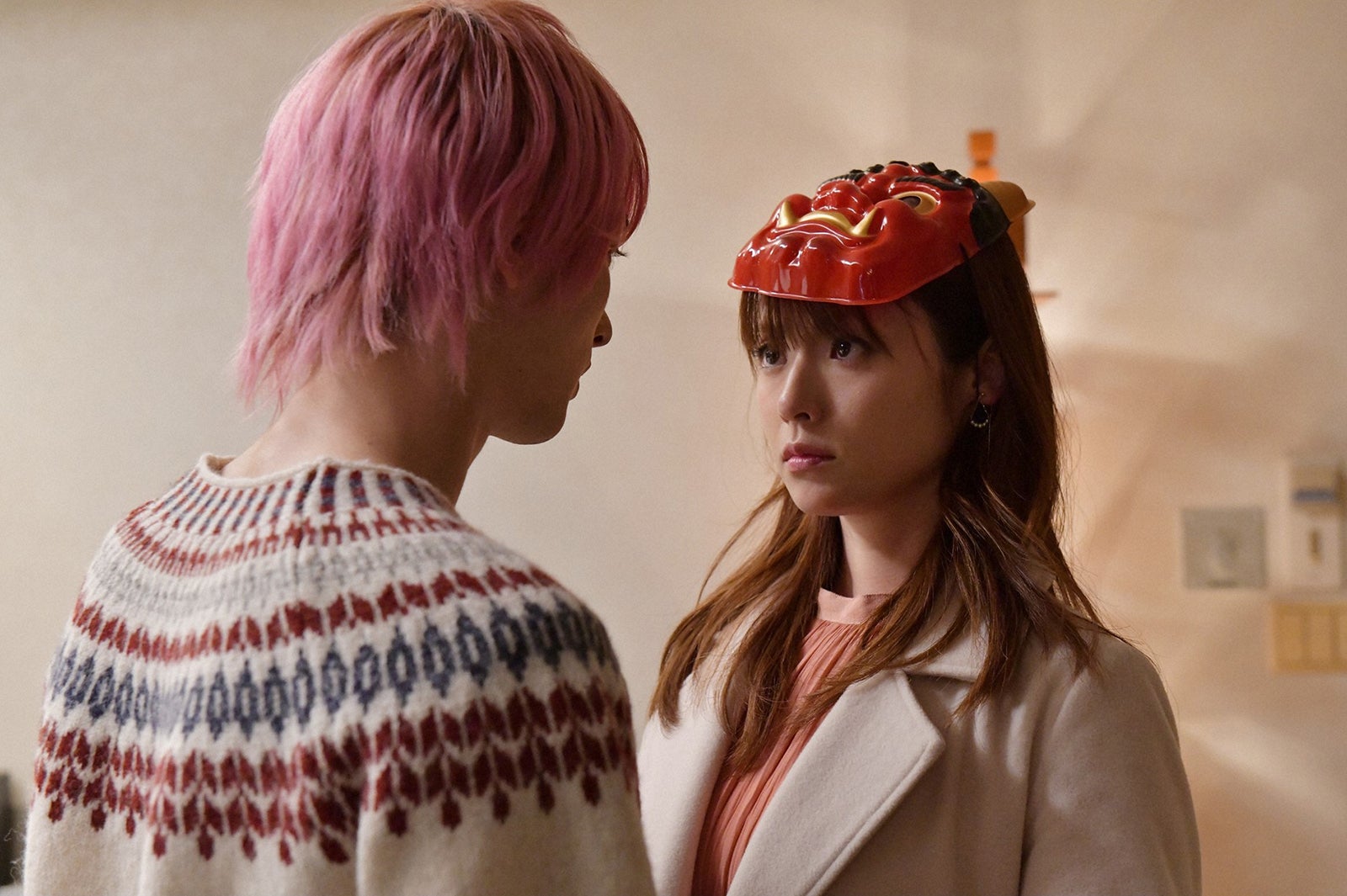 横浜流星、深田恭子／「初めて恋をした日に読む話」第9話より（C）TBS