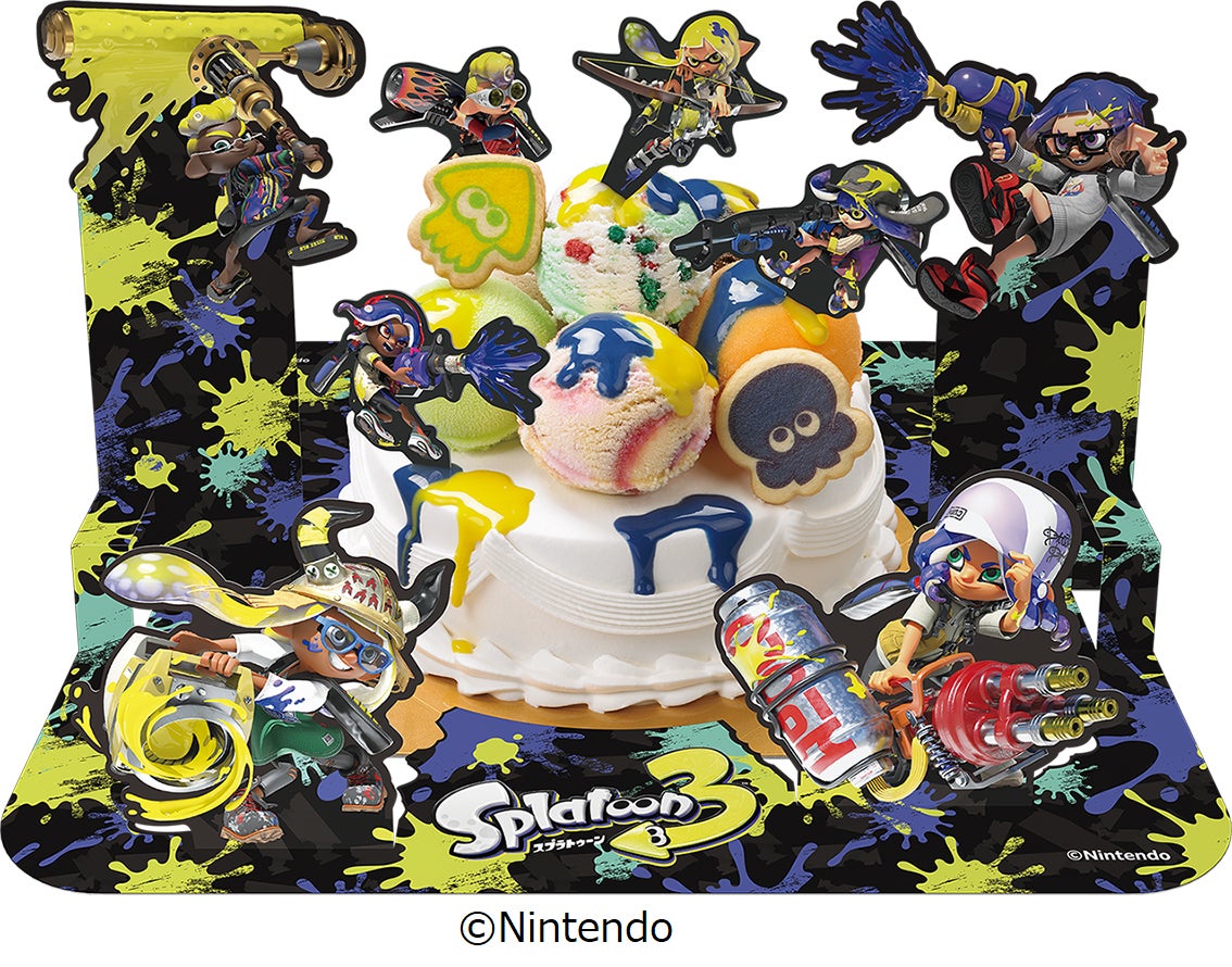 スプラトゥーン3 31デコケーキ（C）Nintendo
