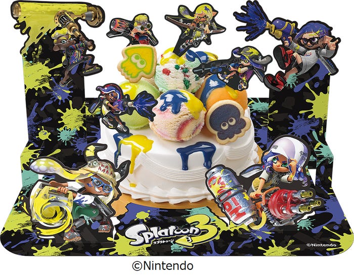 スプラトゥーン3 31デコケーキ(C)Nintendo