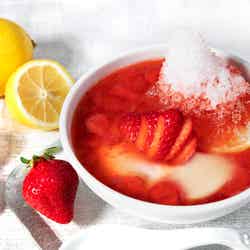 苺かき氷豆花750円/画像提供:春水堂