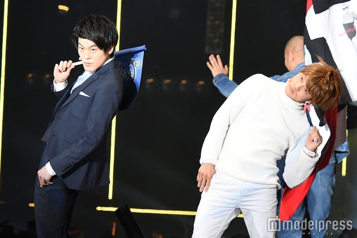 TGCに出演したマロンマロン(左から)土佐兄弟・有輝、おばたのお兄さん (C)モデルプレス