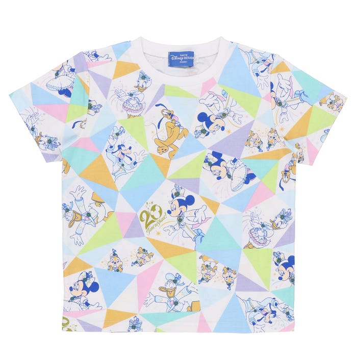 Tシャツ/100・110・120cm 各2,300円、130・140・150cm各2,600円、S・M・L・LL2,900円、3L3,200円(C)Disney