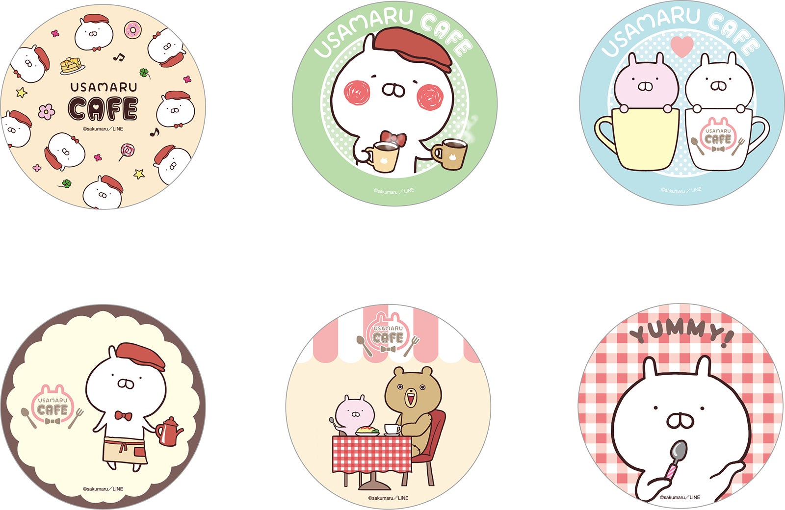 コースター（C）sakumaru／LINE