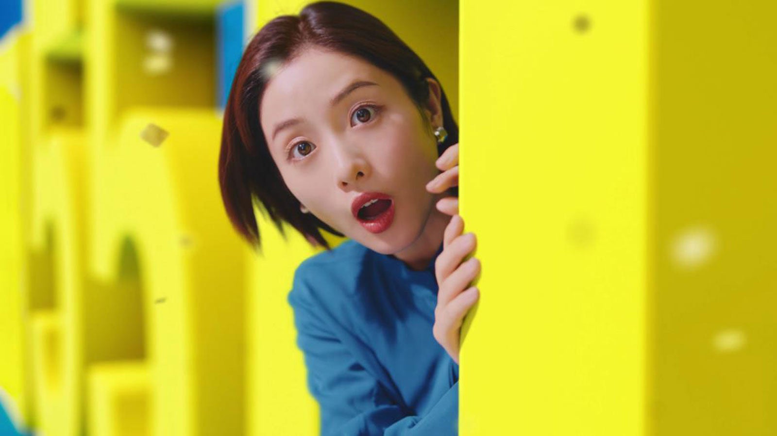 石原さとみ／新CM60秒特別版より （提供写真）