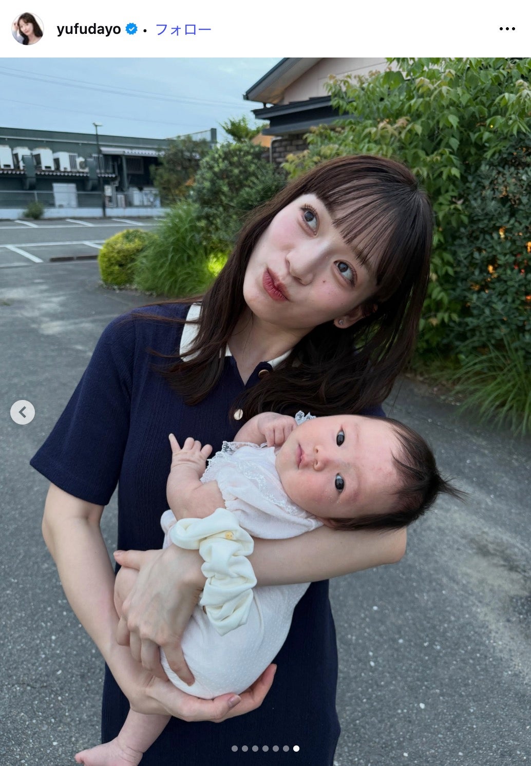 由布菜月Instagramより