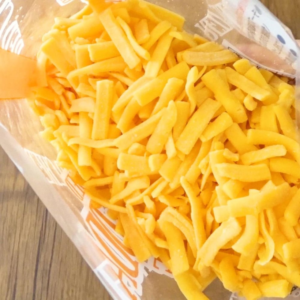 シュレッドレッドチェダーチーズ