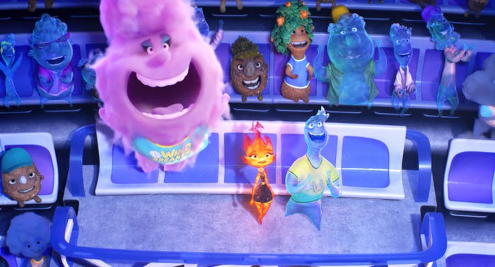 「マイ・エレメント」(C)2023 Disney/Pixar. All Rights Reserved.