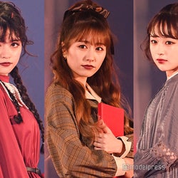 ももクロ佐々木彩夏 景井ひな なえなの Larme レギュラーモデルとしてtgc登場 Tgca W Online モデルプレス