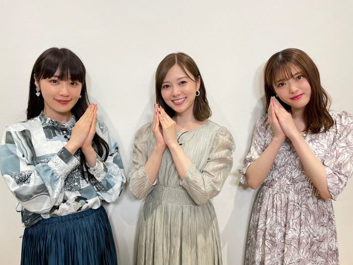 高山一実、白石麻衣、松村沙友理/「my channnel」より