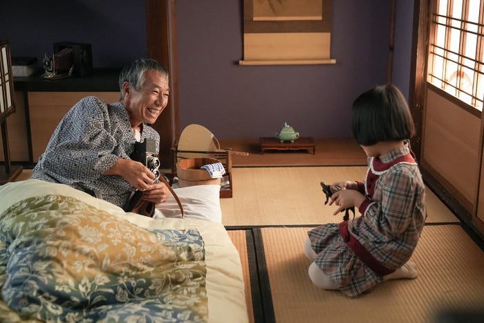 柳葉敏郎、小野美音「ブギウギ」第110話(C)NHK
