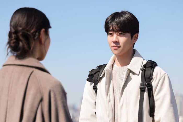 玄理、チェ・ジョンヒョプ「Eye Love You」第9話より(C)TBS