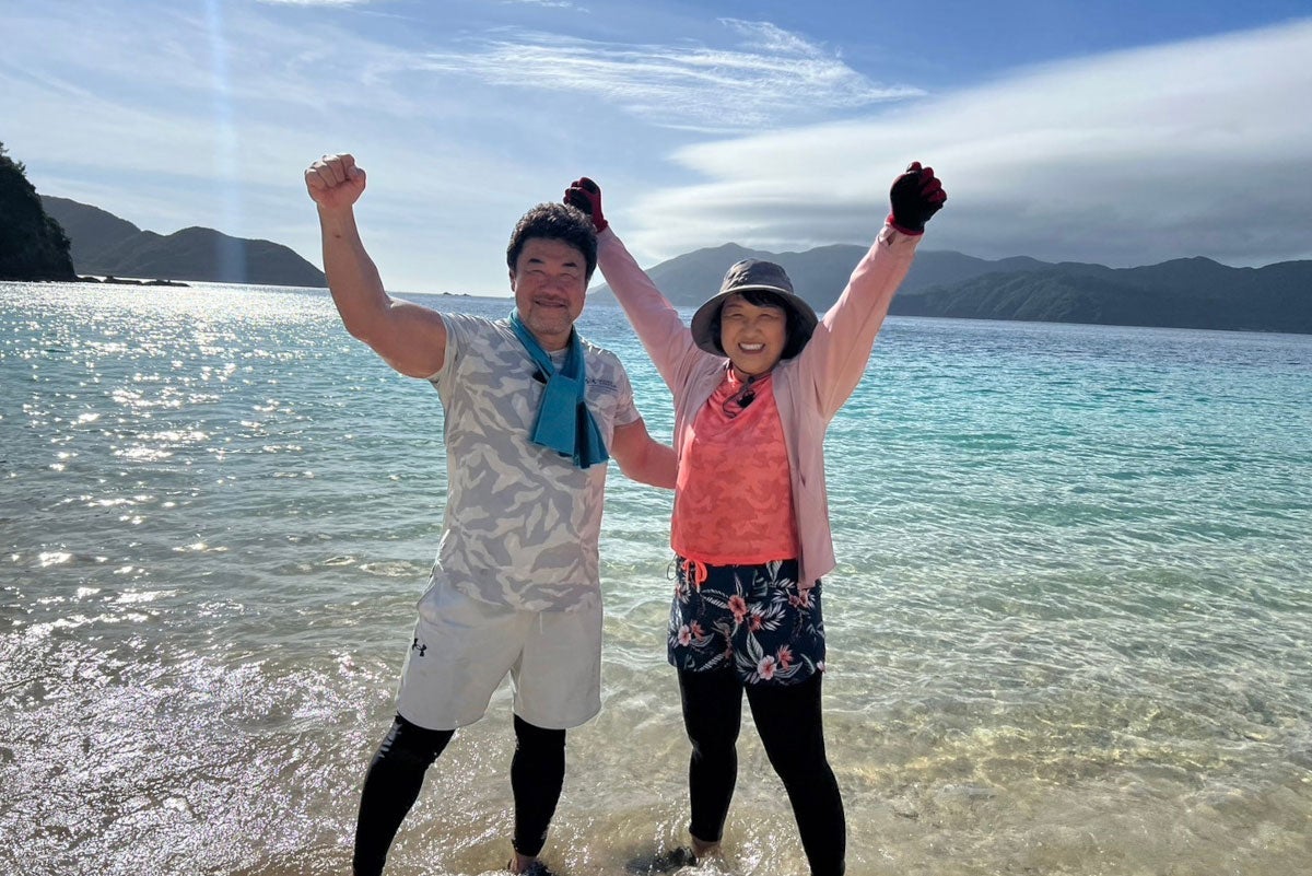 佐々木健介、北斗晶（C）TBS