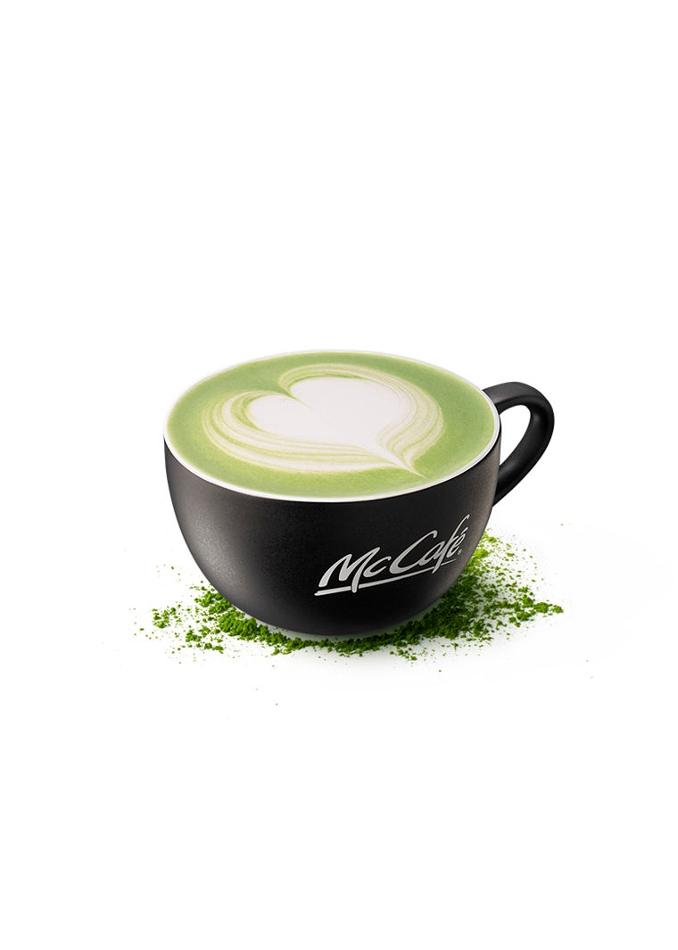 抹茶ラテ／画像提供：日本マクドナルド